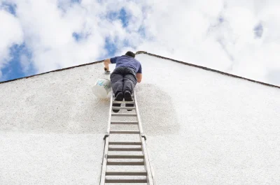 Peinture extérieure à Pomayrols — façades et ravalement